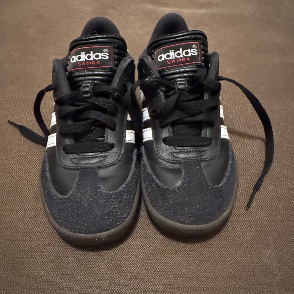 Adidas Samba Kids Black and White Sneakers